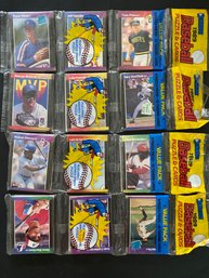 1989 Donruss Baseball Rack Pack Lot Of 4