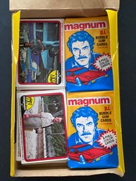 Magnum P. I. Packs And Loose Card Lot