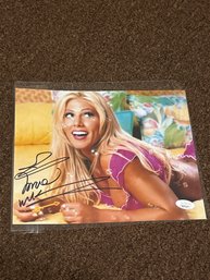 Torrie Wilson Autographed 8x10 Photo With COA