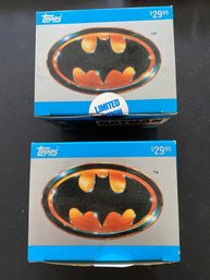 Batman Movie Cards 2nd Series Complete Collectors' Limited Edition Set 1989 Lot Of 2