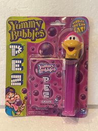 Pez Yummy Bubbles Pez A Saur Dinosaur Bubble Wand Dispenser In Package