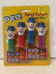 PEZ Mini Party Favors PETER PEZ  Dispensers 1999 Sealed Package NEW W62