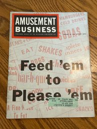 Vintage Amusement Business Magazine 1962