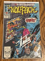 Stan Lee Wolfpack Autographed Comic Book