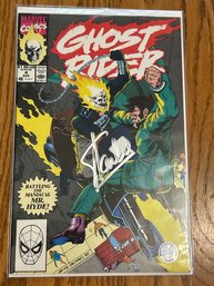 Stan Lee Autographed  Ghost Rider Comic Book