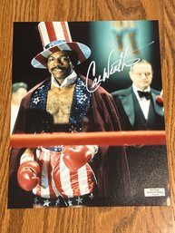 Carl Weathers Autographed  8x10 Photo With COA