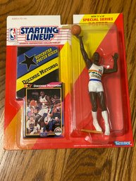 Dikembe Mutombo Starting Lineup Sealed Collectible