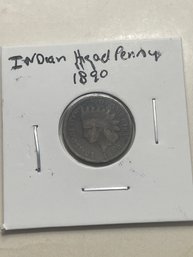 Indian Head Penny 1890