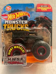 Hot Wheels Monster Trucks 2020 Giant Wheels 1:64  Crushable Car