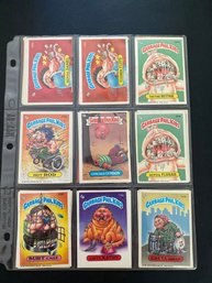 Garbage Pail Kids Card Lot Of 18