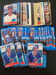 Assorted Baseball Card Lot Of 80 Plus