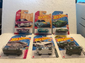 Hot Wheels Lot Of 6 Cars