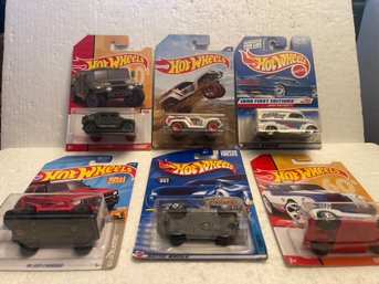 Hot Wheels Lot Of 6 Cars