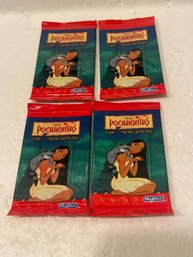 Disney Pocahontas - 4 Sealed Packs