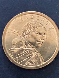 Sacagawea Dollar Coin - No Date