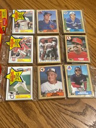 Lot Of (3) 1987 Topps Unopened Rak Paks