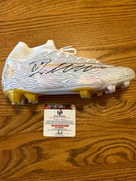 Ronaldo Autographed Cleat  With COA