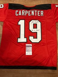 Bobby Carpenter NJ Devils Autograph Jersey With JSA COA