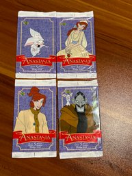 1998 Disney Anastasia Lot Of (4) Unopened Packs