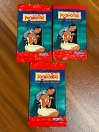 Disney Pocahontas Lot Of (3)Unopened Packs