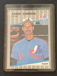 1989 Fleer Randy Johnson Rookie Plus 100 Cards