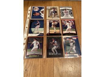 Lot Of 9 Greg Maddux Cards