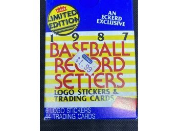 1987 Fleer Baseball Record Setters Set