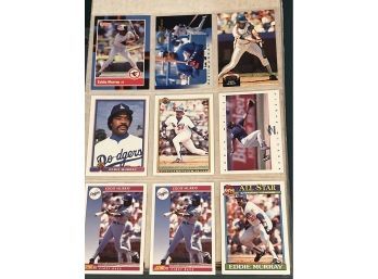 Eddie Murray 9 Card Lot