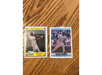 Eddie Murray Lot Of (2)Cards