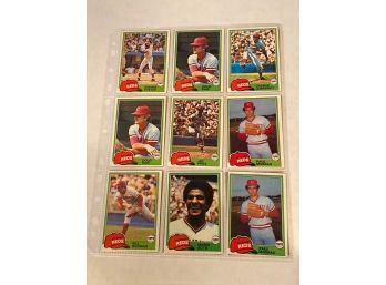 Lot Of (18) 1981 Topps Baseball Cards