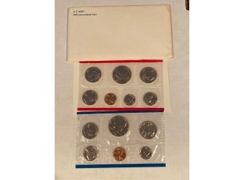 1981 U.S Mint Uncirculated Coins