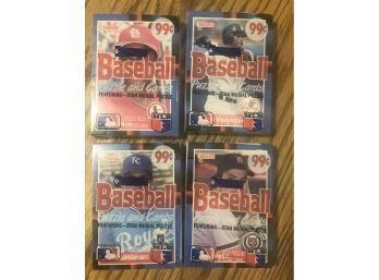 1988 Donruss Cello Packs Lot Of 4