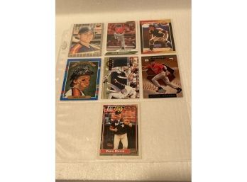 Craig Biggio 7 Assorted Cards