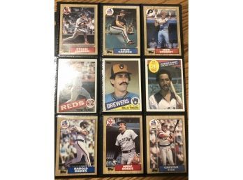 Lot Of (18) 1980s  Hall Of Famers!