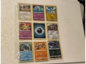 Pokemon Assorted 9 Card Lot