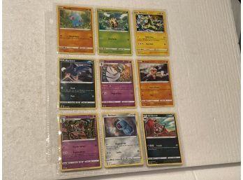 Pokemon Assorted 9 Card Lot