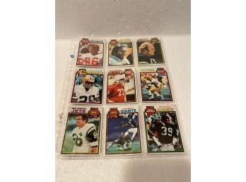 1979 Topps Football Cards