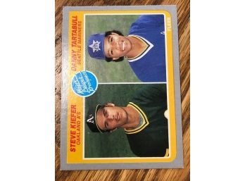 1985 Fleer Danny Tartabull Rookie Card