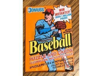 1990 Donruss Wax Pack Unopened