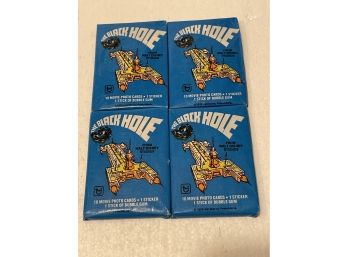 1979 Topps Disneys THE BLACK HOLE Trading Cards Unopened Sealed Packs - 4