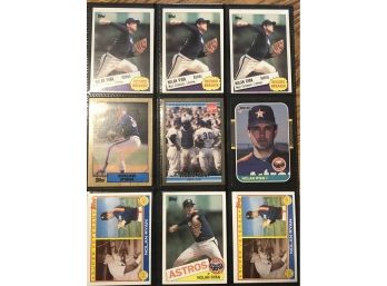 Nolan Ryan Lot Of 9