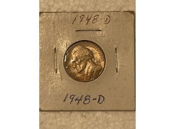 1948 D Jefferson Nickel