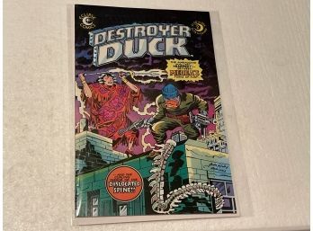 Destroyer Duck #2 1982 Eclipse Comics