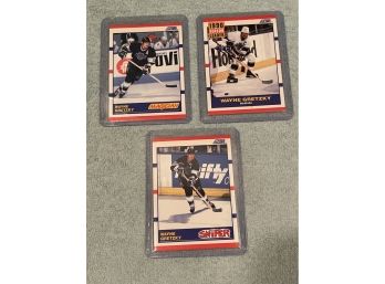 Score Assorted Wayne Gretzky Cards - 3 Cards