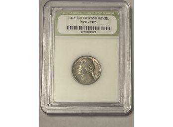 1938-1976 Jefferson Nickel - 1954