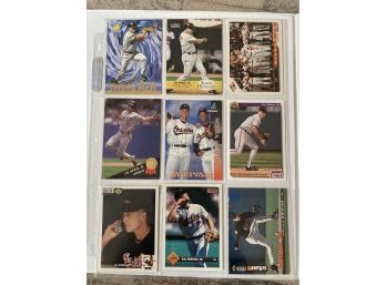 Cal Ripken Baseball Card Lot Of 9