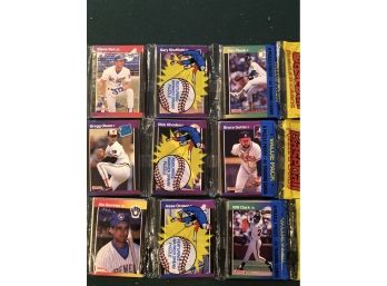 1989 Donruss Rack Pack Lot