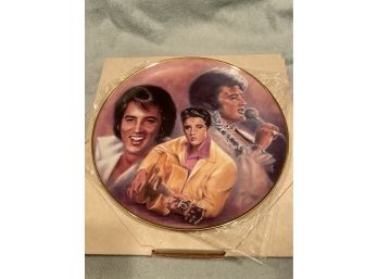 Elvis Presley Commemorative Plate