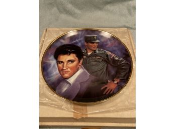 Elvis Presley Commemorative Plate