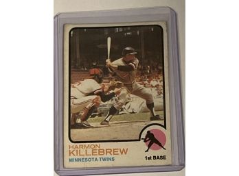 Topps 1973 Harmon Killebrew